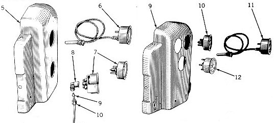 The gaiuges on a  John Deere Model B